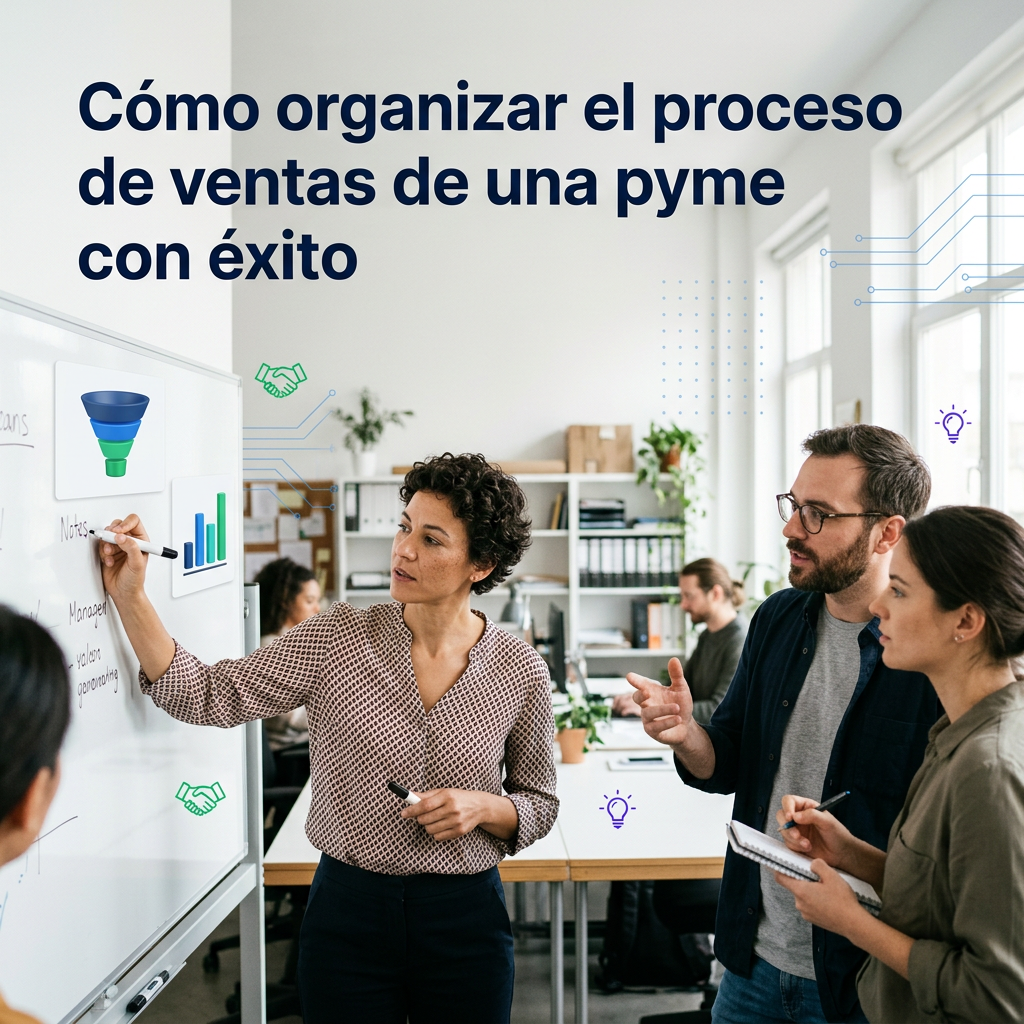 Cómo organizar el proceso de ventas de una pyme con éxito